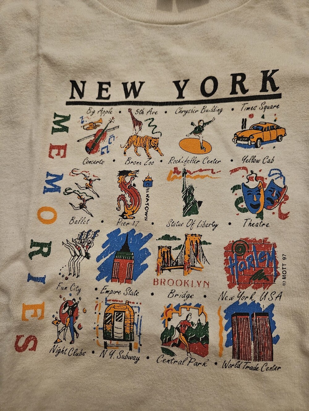 Vintage 1990's NYC T-Shirt